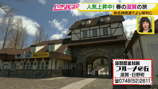 ハヤリモン 今人気上昇中 春の滋賀の旅 19年4月18日 木 ドデスカ 名古屋テレビ メ テレ