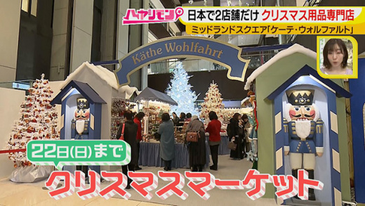 ハヤリモン クリスマスおでかけスポット 19年12月12日 木 ドデスカ 名古屋テレビ メ テレ