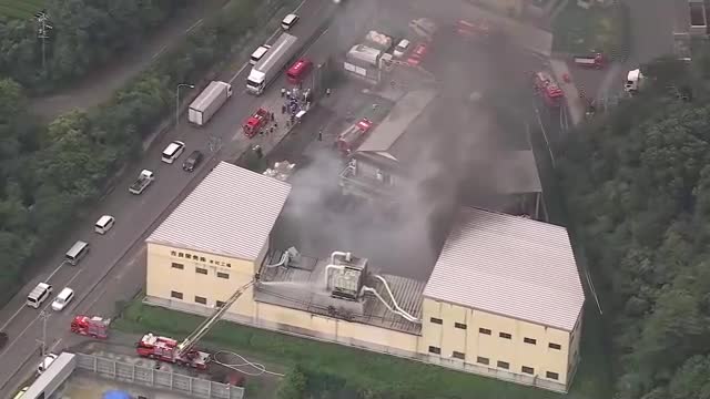産業廃棄物処理工場で火災、「廃棄物が燃えている」と119番　愛知・西尾市