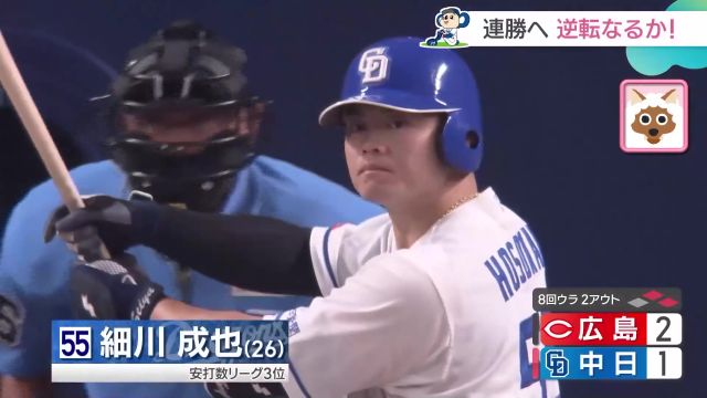 細川成也選手