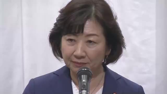 衆議院岐阜1区選出の野田聖子議員　自民党総裁選への出馬断念　推薦人20人集まらず