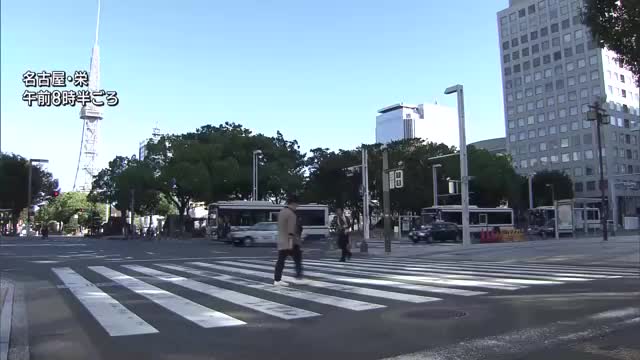 岐阜県高山市では防寒対策して観光　この秋一番冷えた地点も　名古屋は予想最高気温23℃