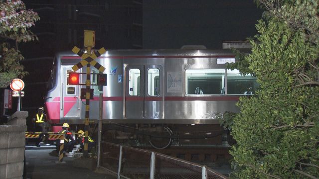 名鉄名古屋本線　人身事故で1人が死亡　年齢や性別わからず　14日は始発から平常運転へ