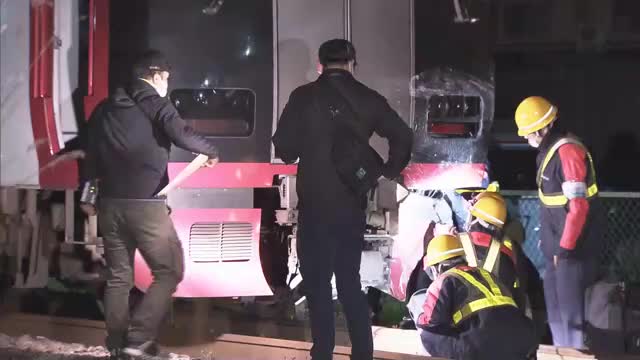 名鉄名古屋本線の踏切で車と列車が接触　一部区間が一時運転見合わせ