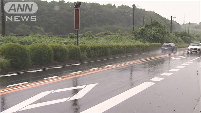 国道で男性が車にはねられ死亡　その前にも車にひかれて倒れたか　茨城・牛久町
