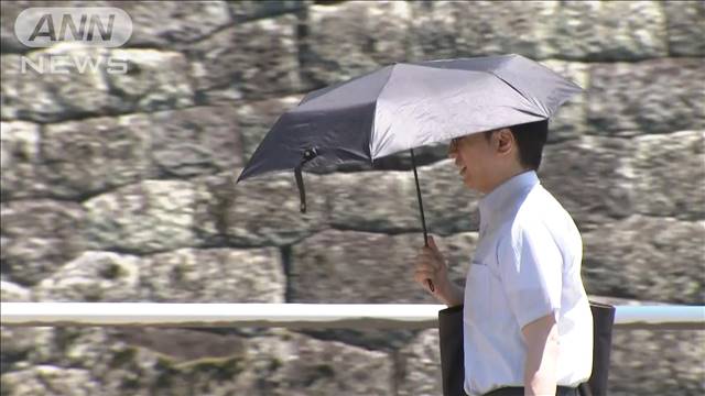 【速報】静岡で今年全国最高の38.9℃　東京都心も初の猛暑日