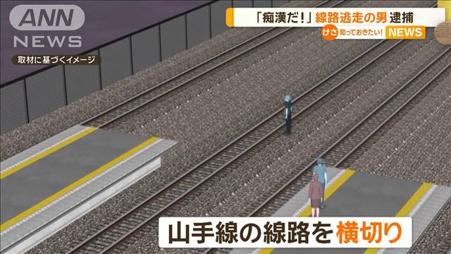 「痴漢だ！」JR大崎駅で54歳男　線路に飛び降り逃走…柵乗り越えも逮捕