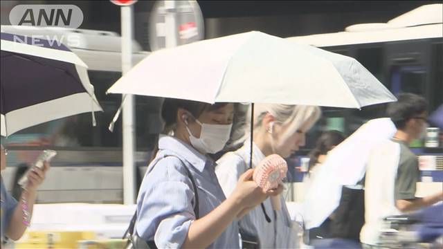 西日本～東北の広範囲　危険な暑さとゲリラ雷雨に警戒　東京は12日ぶりの猛暑日