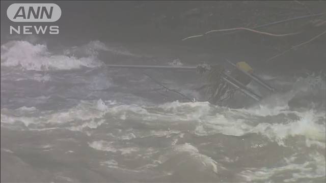 記録的大雨から一夜　住民らが片づけに追われる　岩手・久慈市