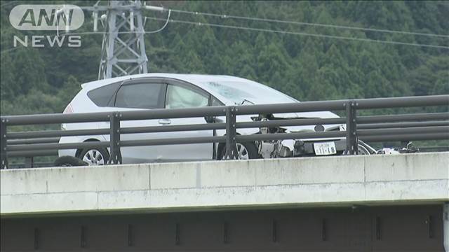 車とバイク4台が絡む事故　1人死亡　宮城・石巻市