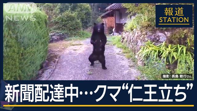 「立ち上がった時は怖いなと…」周辺で襲われたケースも…“仁王立ち”クマ出没　兵庫