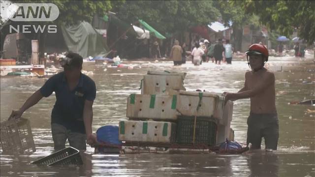 ベトナムを襲った台風11号の死者179人に　行方不明もいまだ145人