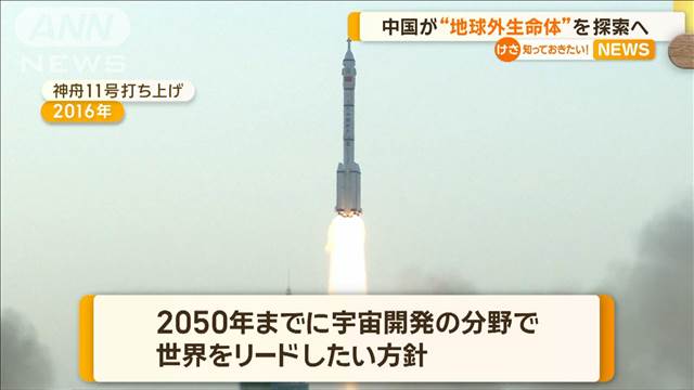 中国が“地球外生命体”を探索へ