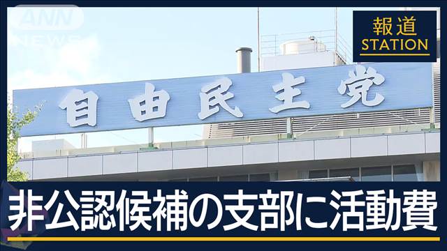 森山幹事長「党勢拡大のため支給」“非公認の候補者”が代表の政党支部に活動費支給