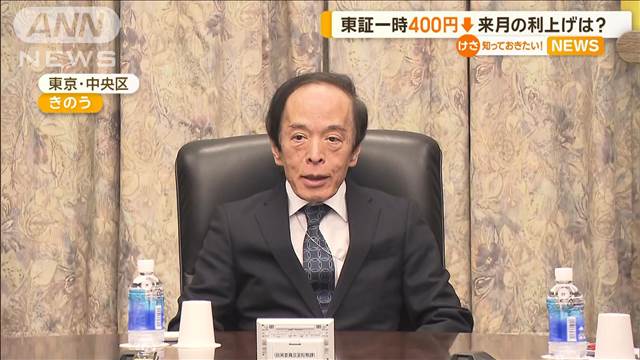 日銀総裁「時間的な余裕がある」表現は今後使わず　次回以降の会合で利上げの可能性も