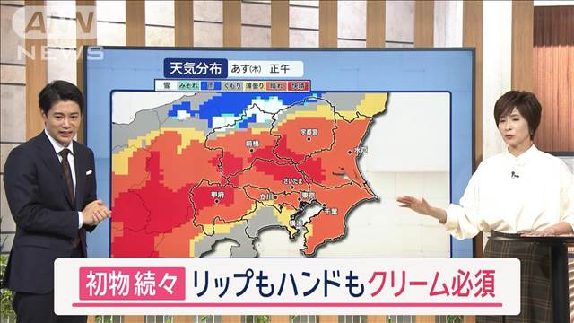 【関東の天気】ついに関東でも“雪予報”　暦も冬へ　朝晩は寒さ感じる季節