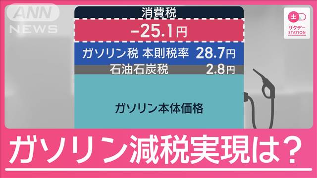 ガソリン減税実現は？「トリガー条項」凍結解除に期待の声も…高いハードル