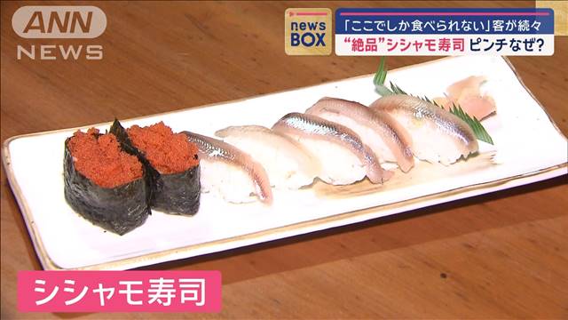 「ここでしか食べられない」客が続々　“絶品”シシャモ寿司が不漁でピンチ