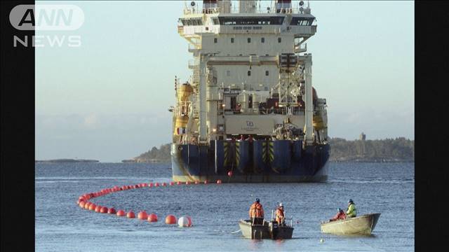 中国船が関与か…バルト海で海底インフラ損傷　デンマーク海軍が追跡