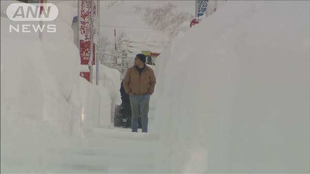 冬型 今季一番の冷え込み　北日本 今季最大の積雪も