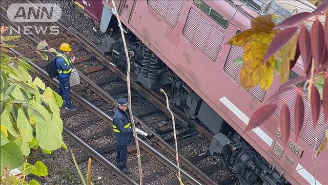 鹿児島 貨物列車が脱線　JRが一部区間で終日運転取りやめ