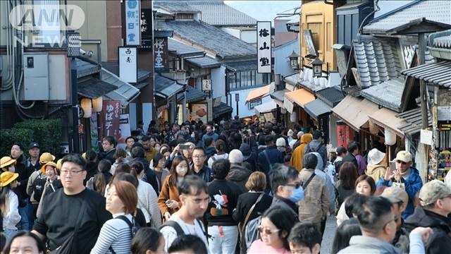 訪日外国人数 年間最多を更新 11カ月間で3300万人超