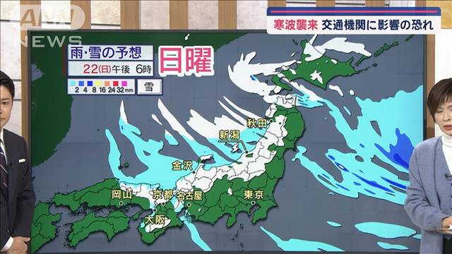 【全国の天気】あす気温上昇で…雪国でも雨　関東は夜から傘出番