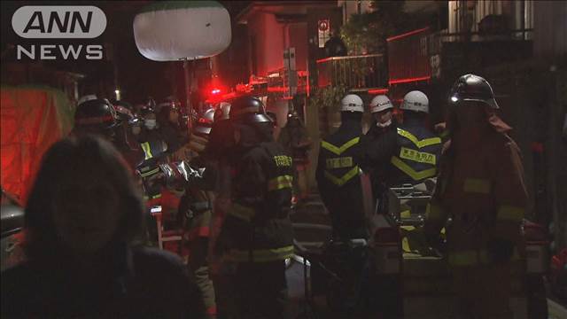 東京・町田市で住宅5軒焼ける火事　けが人なし