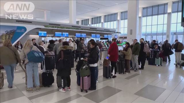 アメリカン航空がシステムトラブルで一時全国の航空機の離陸を停止　遅れや欠航相次ぐ