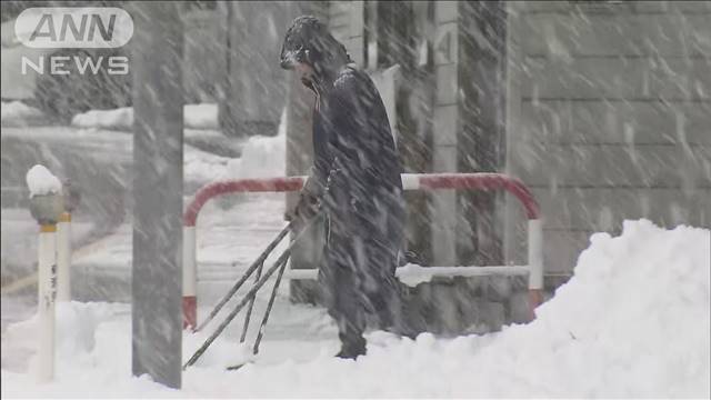 年末寒波　東京都心は今季一番の寒さ　北日本と北陸で大雪　