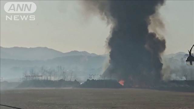 韓国の旅客機事故　ボーイング社の関係者が韓国入り