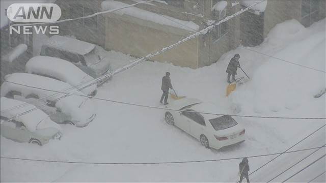 北日本で今季最大の積雪に　太平洋側は穏やかな冬晴れ