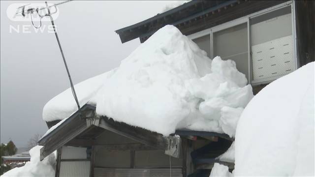 雪下ろし作業の男性死亡 雪に埋もれた状態で発見 青森・弘前市