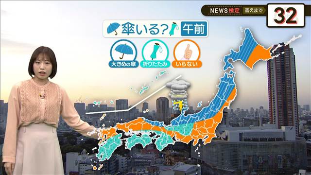 東京　昼間は3月並みも…夜は気温急降下！　【2分間の天気予報】