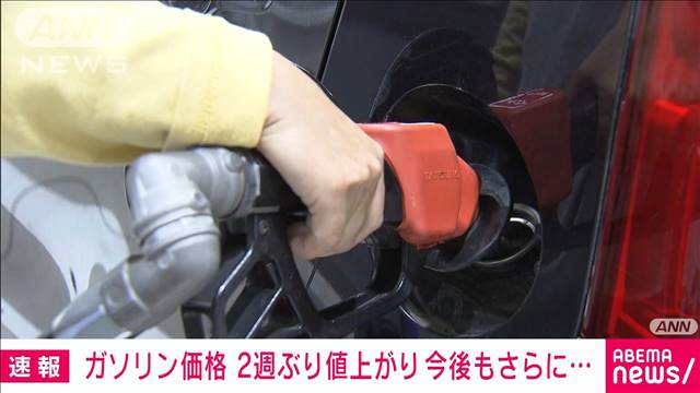 ガソリン全国平均価格2週ぶり↑　16日から補助金縮小で今後185円程度まで上昇見通し