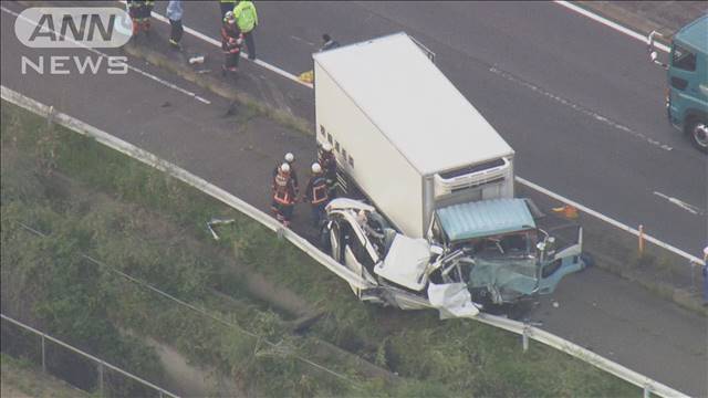 トラック運転手の勤務先「10日間事業停止」処分　伊勢崎市の親子3人死亡事故